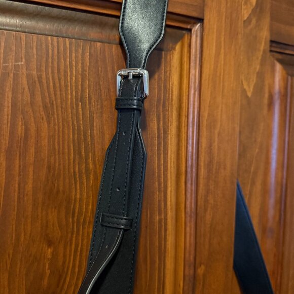 GIVENCHY "PANDORA" gorgeous black/brown pebble leather top handle bag - Picture 6 of 10